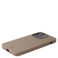 iPhone 15 Pro Holdit Silikone Cover - mokkabrun