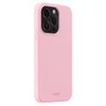 iPhone 15 Pro Holdit Silikone Cover - pink