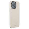 iPhone 15 Pro Holdit Slim Cover - Lys Beige