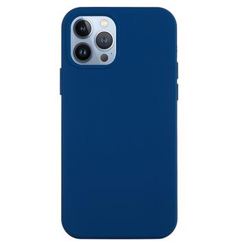 iPhone 15 Pro Liquid Silicone Cover - Blå