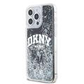 iPhone 15 Pro Max DKNY Liquid Glitter Arch Logo Cover