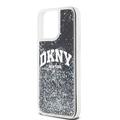 iPhone 15 Pro Max DKNY Liquid Glitter Arch Logo Cover