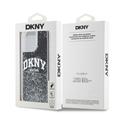 iPhone 15 Pro Max DKNY Liquid Glitter Arch Logo Cover