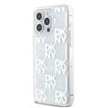 iPhone 15 Pro Max DKNY Liquid Glitter Checkered Pattern Cover