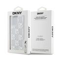 iPhone 15 Pro Max DKNY Liquid Glitter Checkered Pattern Cover