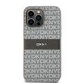 iPhone 15 Pro Max DKNY Repeat Pattern Tonal Stripe Cover