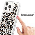 iPhone 15 Pro Max Fashion TPU Cover - Leopard