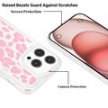 iPhone 15 Pro Max Fashion TPU Cover - Pink Leopard