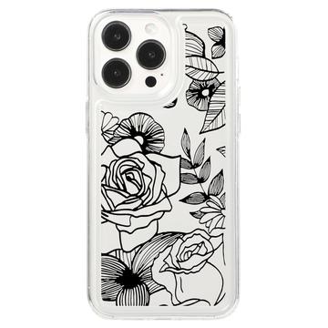 iPhone 15 Pro Max Fashion TPU Cover - Rose omrids