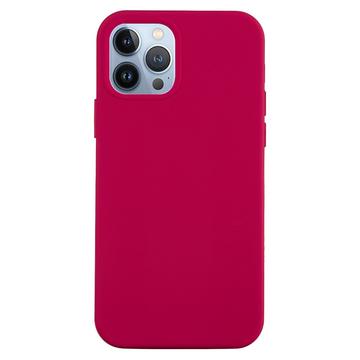 iPhone 15 Pro Max Liquid Silicone Cover - Hot Pink