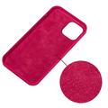 iPhone 15 Pro Max Liquid Silicone Cover - Hot Pink