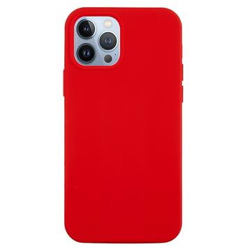 iPhone 15 Pro Max Liquid Silicone Cover - Rød