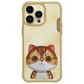 iPhone 15 Pro Max Nimmy Friends Big Eyed Pet 2.0 katte cover - Kaki