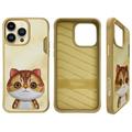 iPhone 15 Pro Max Nimmy Friends Big Eyed Pet 2.0 katte cover - Kaki