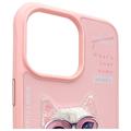 iPhone 15 Pro Max Nimmy Friends Cool&Cute 2.0 katte cover - Pink