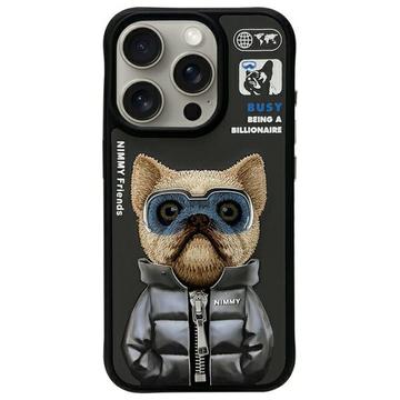 iPhone 15 Pro Max Nimmy Friends Cool&Cute 2.0 Hund Cover - Sort