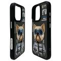 iPhone 15 Pro Max Nimmy Friends Cool&Cute 2.0 Hund Cover - Sort