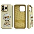 iPhone 15 Pro Max Nimmy Friends Glasses Cool Hund Cover - Kaki