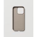 iPhone 15 Pro Nudient Base Silikone Cover - Beige