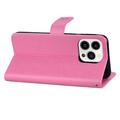 iPhone 15 Pro Ugle Rhinsten Pung - Hot Pink