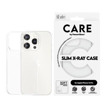 iPhone 15 Pro PanzerGlass Care Fashion Slim X-Ray-Cover - gennemsigtig