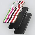 iPhone 15 Pro Striber aftageligt 2-i-1 hybrid cover - farverigt