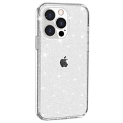 iPhone 15 Pro Stylish Glitter Series Hybrid Cover