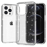 iPhone 15 Pro Stylish Glitter Series Hybrid Cover
