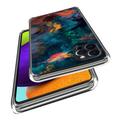 iPhone 15 Pro Stilfuld Ultra-Slim TPU Cover - Farverige Skyer
