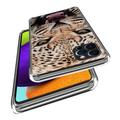 iPhone 15 Pro Stilfuld Ultra-Slim TPU Cover - Leopard