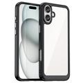 iPhone 16 Anti-Shock Hybrid Cover - Sort