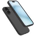 iPhone 16 Skridsikkert TPU Cover - Sort