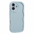 iPhone 16 Candy Color Wavy TPU Cover