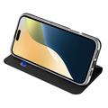 iPhone 16 Dux Ducis Skin Pro Flip Cover - Sort