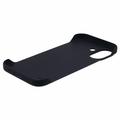 iPhone 16 Plastik Cover Uden Sider - Sort