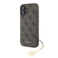 iPhone 16 Guess 4G Charms Collection Hybrid Cover