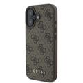 iPhone 16 Guess 4G Metal Gold Logo Hybrid Cover