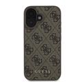 iPhone 16 Guess 4G Metal Gold Logo Hybrid Cover