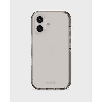 iPhone 16 Holdit Seethru Cover - Hvid