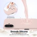 iPhone 16 Liquid Silikone Cover - MagSafe Kompatibel - Pink