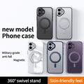 iPhone 16 Magnetisk Stativ Hybrid Cover