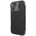 iPhone 16 Nillkin Qin Prop Flip Cover - Sort