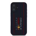 iPhone 16 Oracle Red Bull Racing Vertical Logo MagSafe Cover af flydende silikone - Flåde