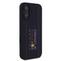 iPhone 16 Oracle Red Bull Racing Vertical Logo MagSafe Cover af flydende silikone - Flåde