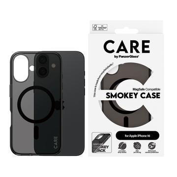 iPhone 16 PanzerGlass Care Smokey Urban Combat Cover - MagSafe-kompatibel - Sort