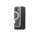 iPhone 16 PanzerGlass Care Star Lit Cover - MagSafe-kompatibel - Hvid