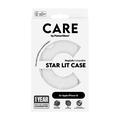 iPhone 16 PanzerGlass Care Star Lit Cover - MagSafe-kompatibel - Hvid