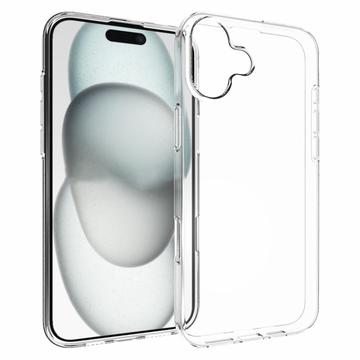 iPhone 16 Plus Skridsikkert TPU Cover - Gennemsigtig