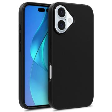 iPhone 16 Plus Biologisk Nedbrydeligt Cover - Sort