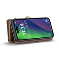 iPhone 16 Plus Caseme 008 2-i-1 Multifunktionel Pung - Brun